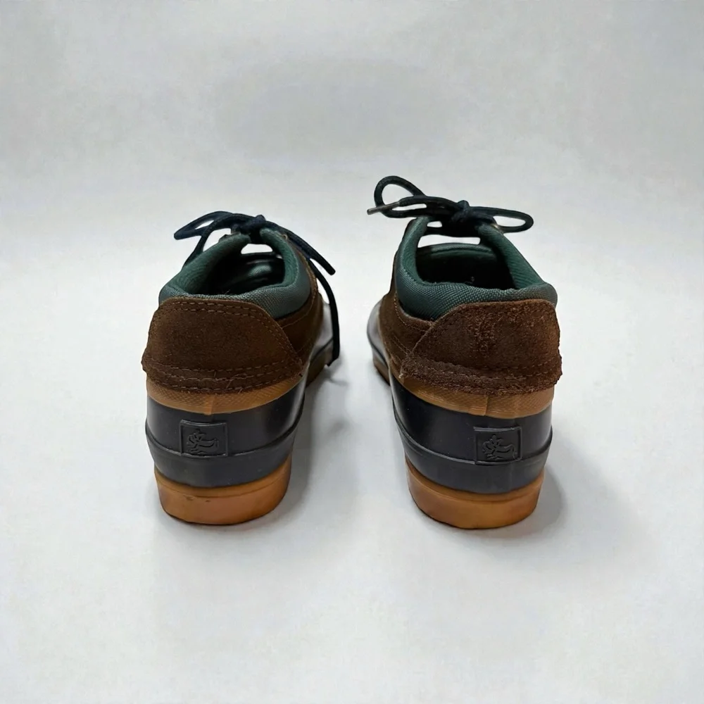 G.H. Bass & Co. Navy, Brown and Green Duck Boots